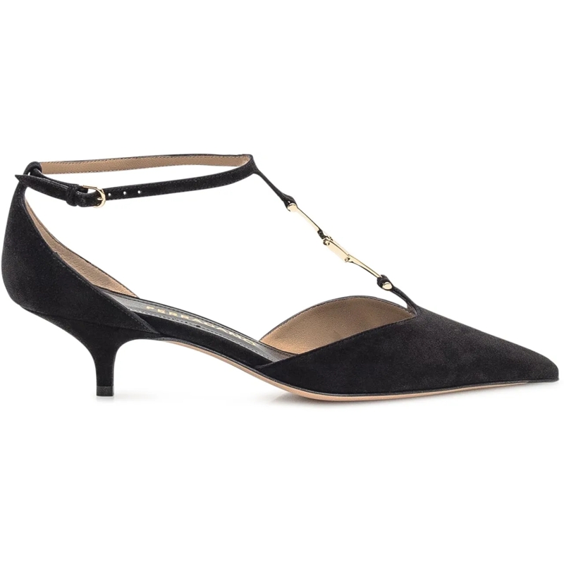 Salvatore Ferragamo Escarpins Decollete Ferragamo schwarz