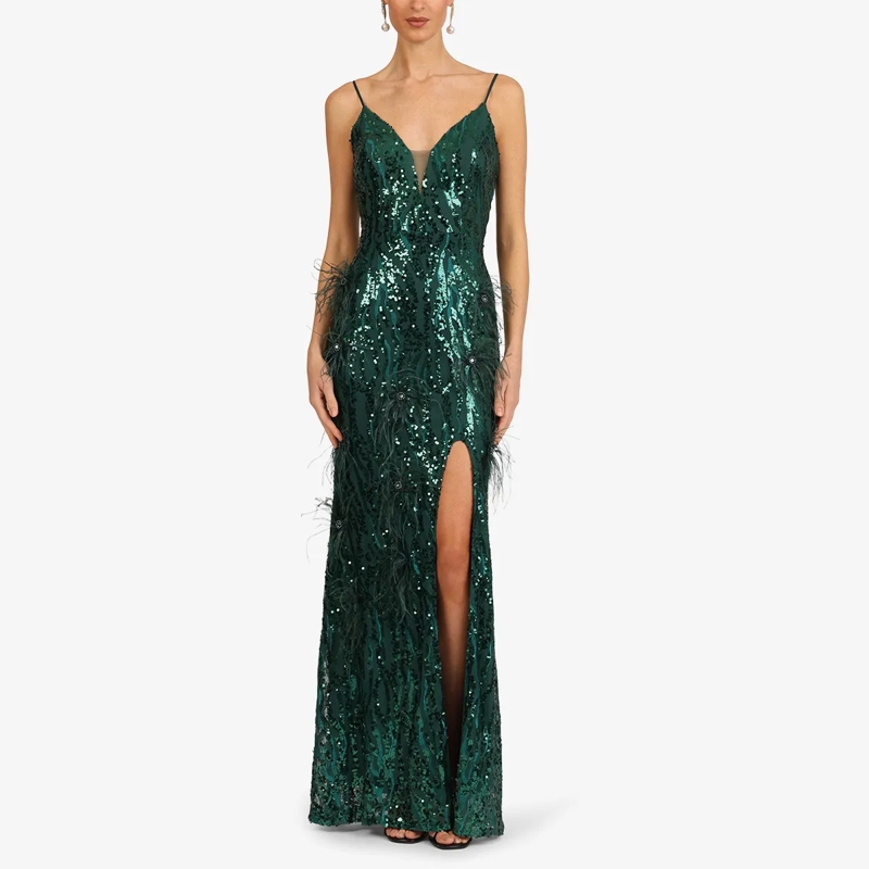 Kraimod Abendkleid Abendkleid dunkel-grün(Image 2)