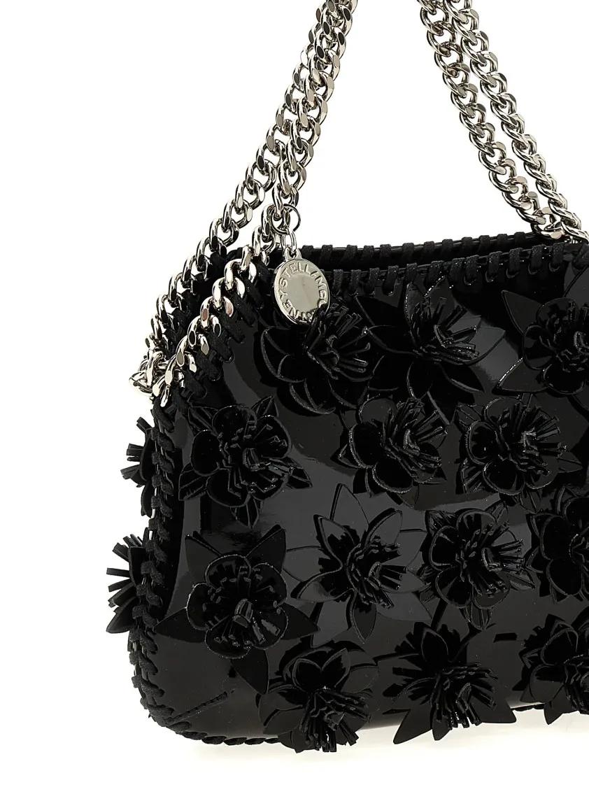 Stella Mccartney Hobo bags 'Flower' Handbag in zwart