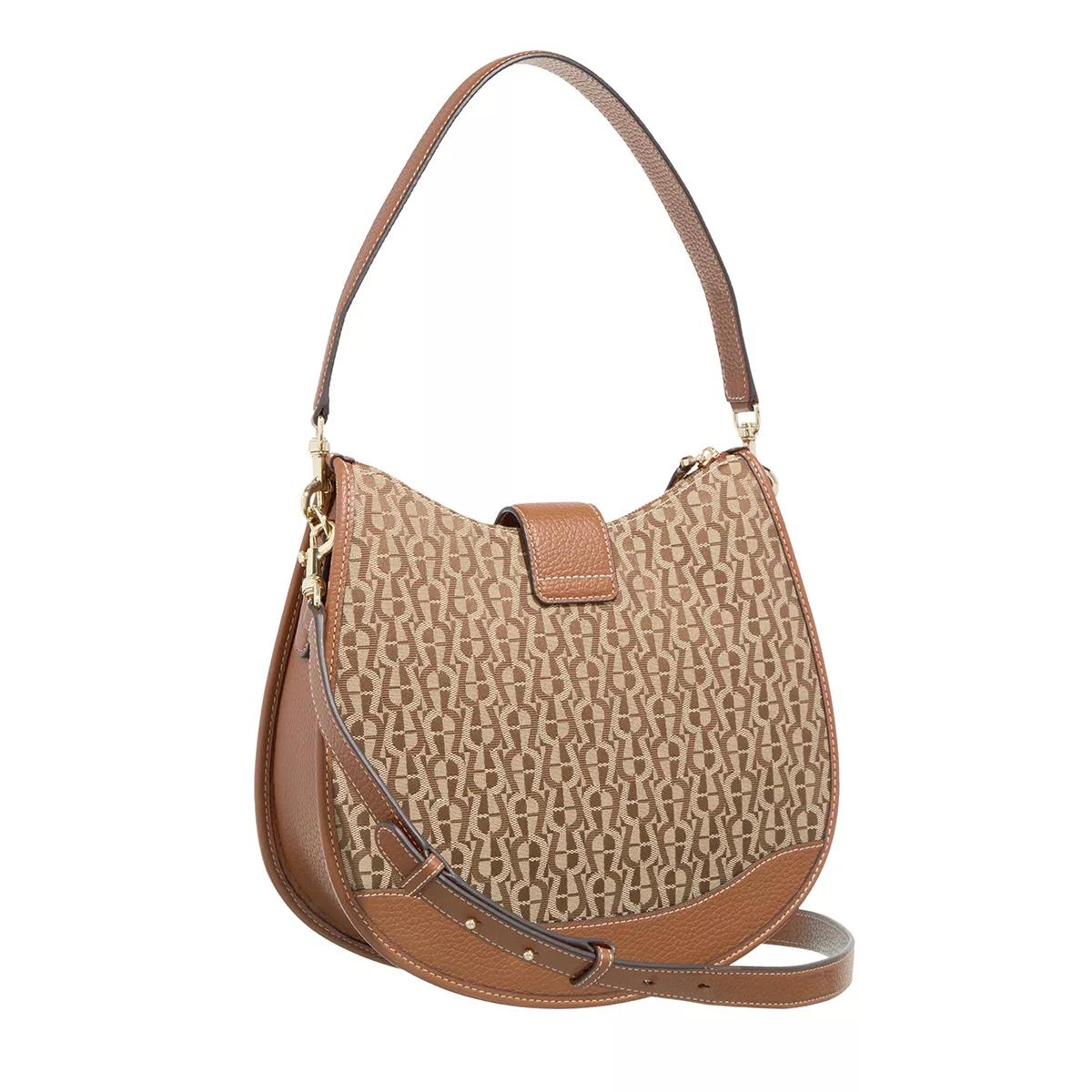 aigner Hobo bags Emea in bruin