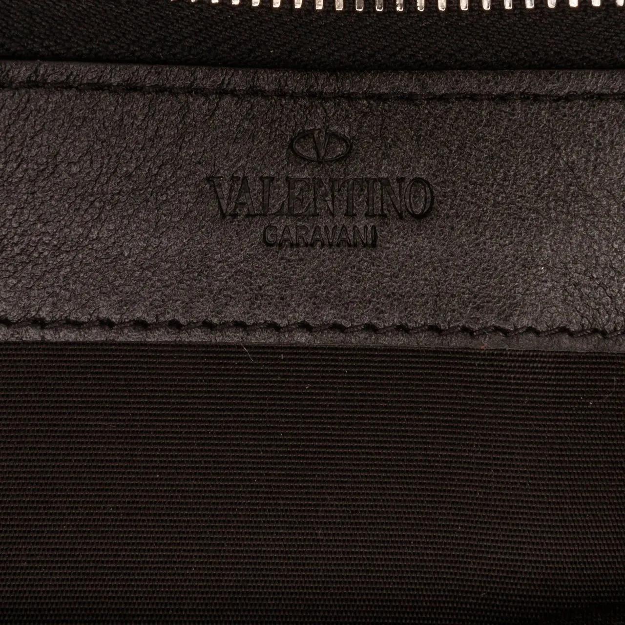 Thumbnail - Valentino Garavani Portemonnaie - 2010-present Studded Zip Around Wallet - Gr. unisize - in Schwarz - für Damen