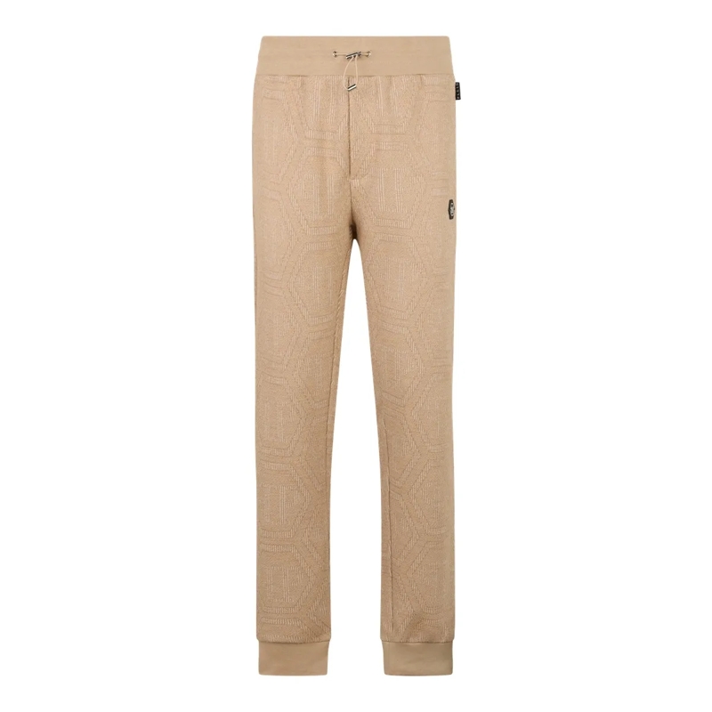 Philipp Plein Jogginghose Jacquard Joggers Monogram beige