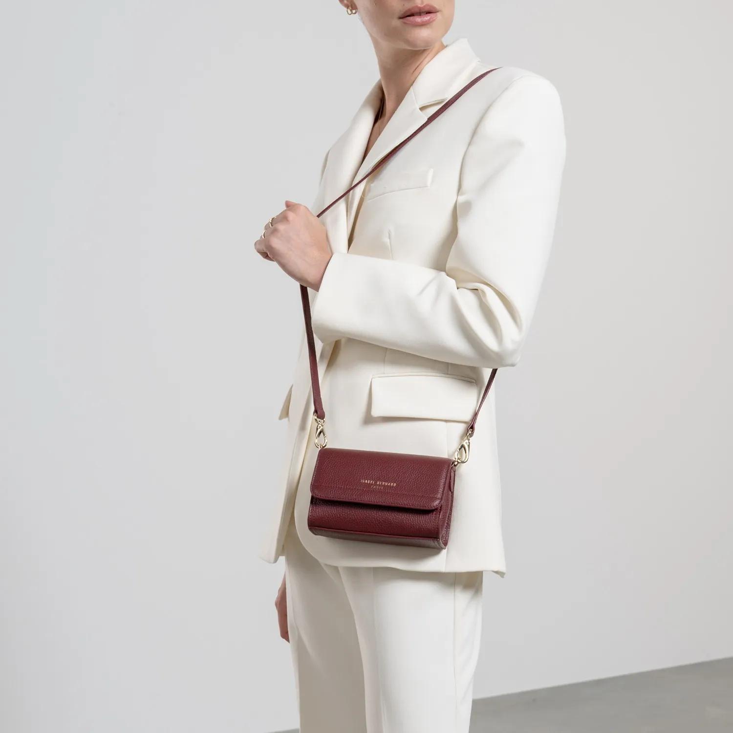 Isabel Bernard Crossbody bags Femme Forte Kim Umhängetasche in rood