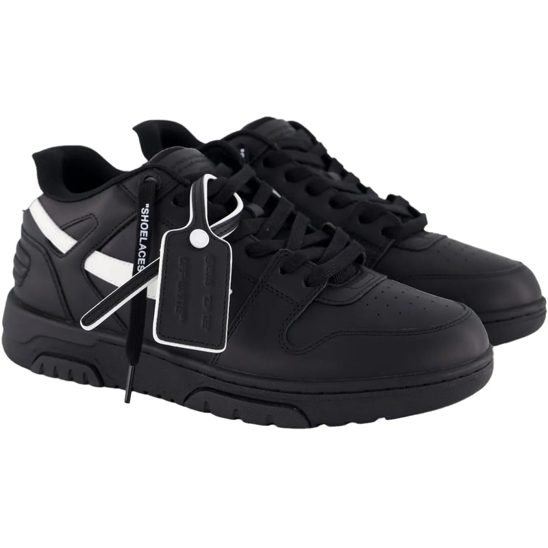 Off-White Low-Top-Sneaker 'Out Of Office' Sneakers Black(Image 7)
