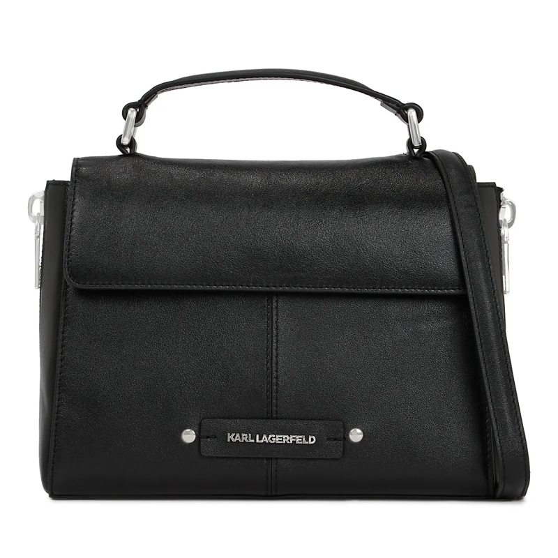 Karl Lagerfeld Tote K/HARDWARE KLEINE TASCHE MIT GRIFF OBEN schwarz