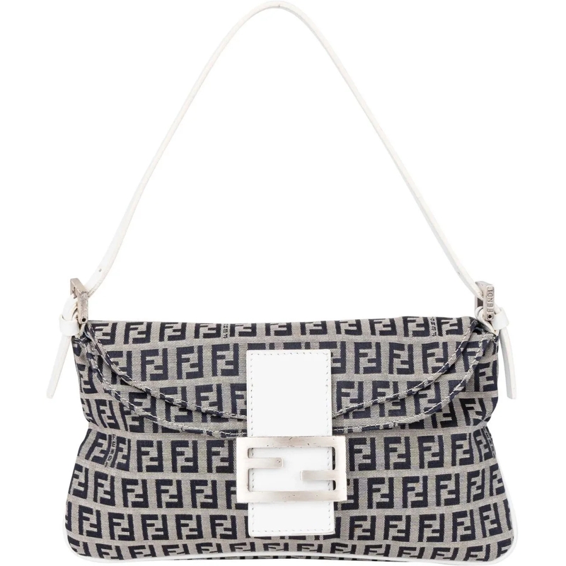 Fendi Schultertasche Fendi FF Monogram Baguette Handbag mehrfarbig