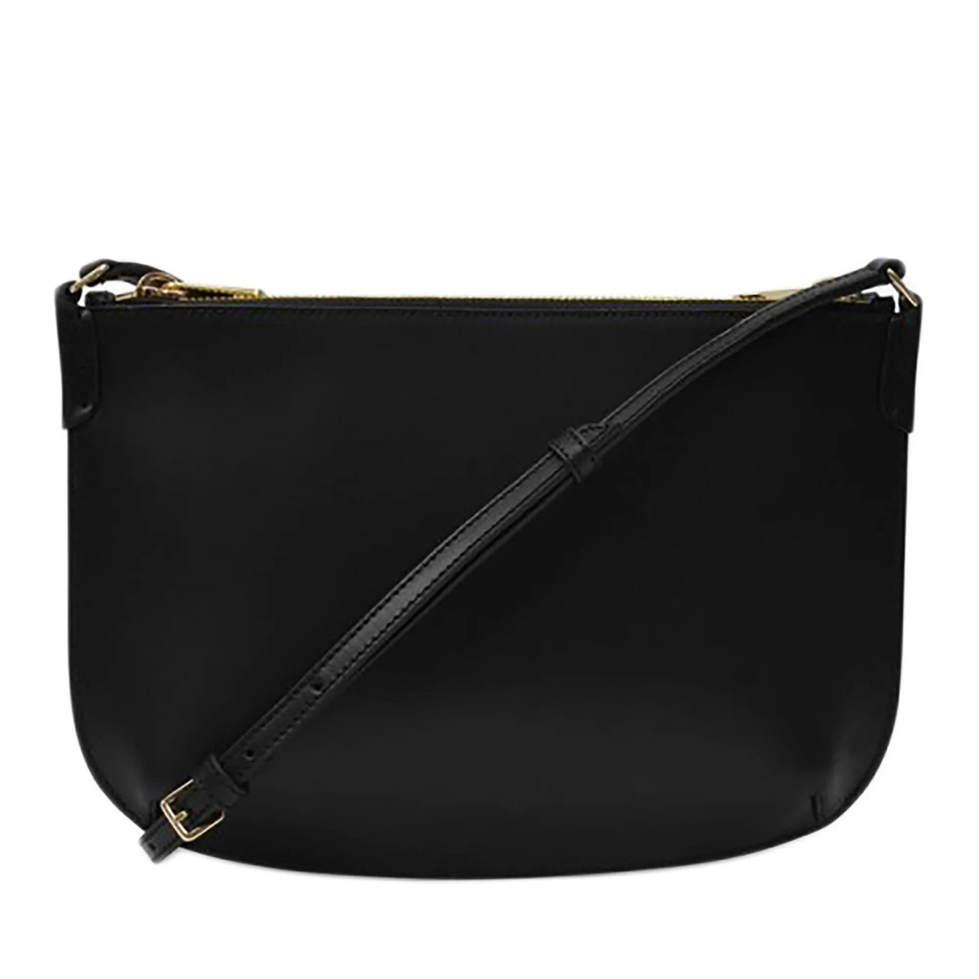 A.P.C. Sarah Bag In Black Leather Black | Schultertasche