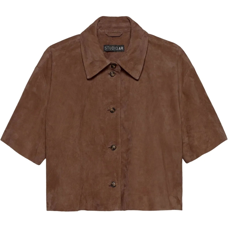 STUDIO AR Trenchcoat Studio Ar Eveline  Donkerbruin 005l261018.01 braun
