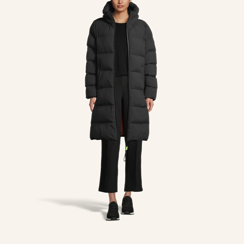 No1 Como Wintermantel Steppmantel LUZIE schwarz(Image 2)