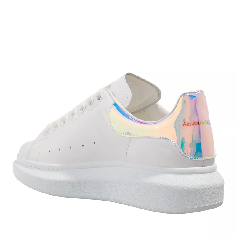 Alexander McQueen Low-Top-Sneaker Oversized Sneakers White/Shock Pink(Image 2)