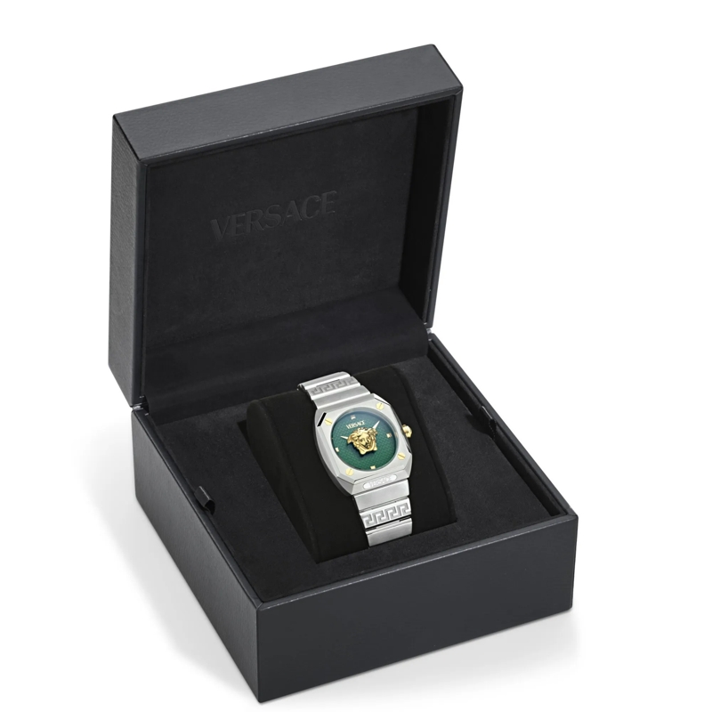 Versace Quarzuhr Quarz-Analoguhr Medusa Antares silber(Image 5)