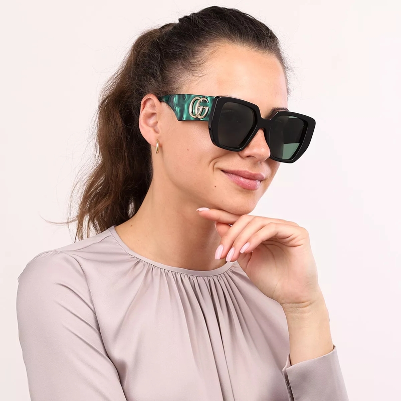 Gucci Sonnenbrille GG0956S-001 54 Sunglass WOMAN ACETATE BLACK(Image 2)