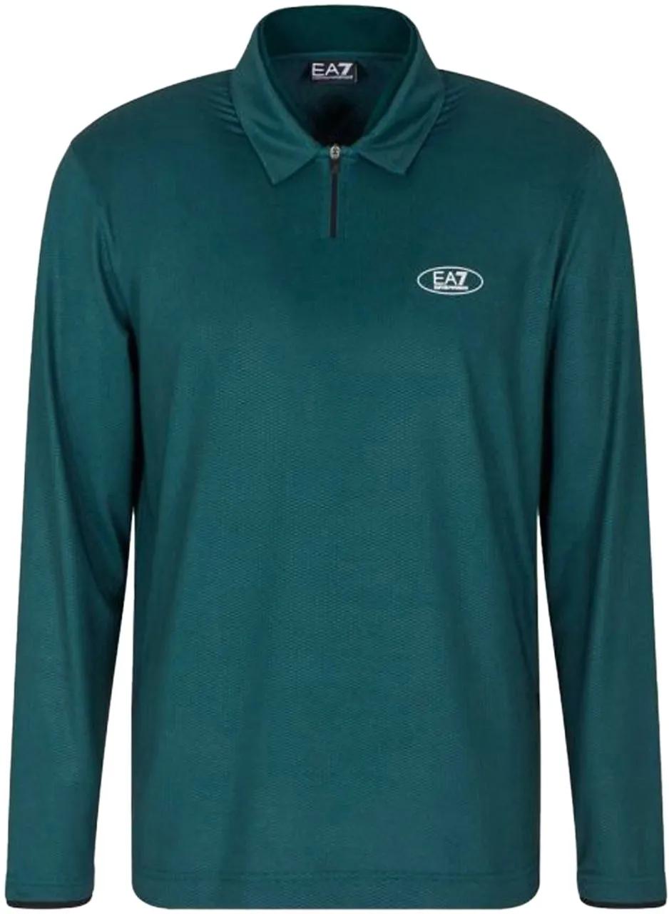 EA7 - T-Shirts And Polos Verde Bosco - Größe L - grün
