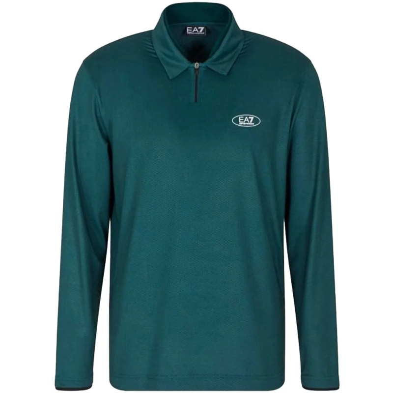 EA7 Polo T-Shirts And Polos Verde Bosco grün