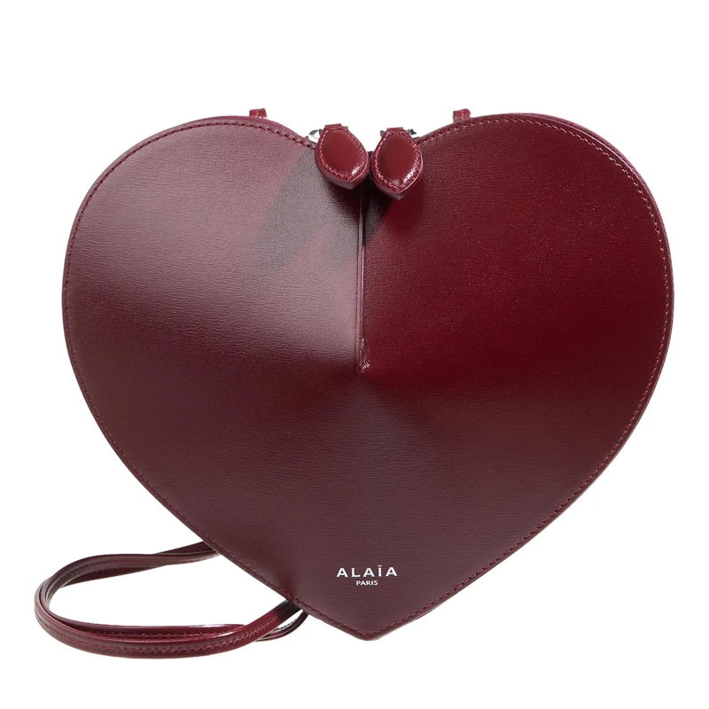 Alaia Crossbody Bag Le Coeur Rouge Grenat