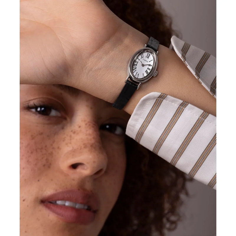 Timex Automatikuhr Quarz-Analoguhr Cavatina braun(Image 12)
