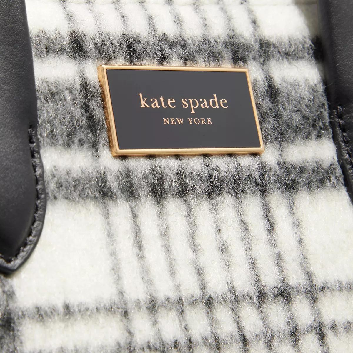 Kate Spade Manhattan Studio Plaid Large Tote, French Cream - Handbags & Purses