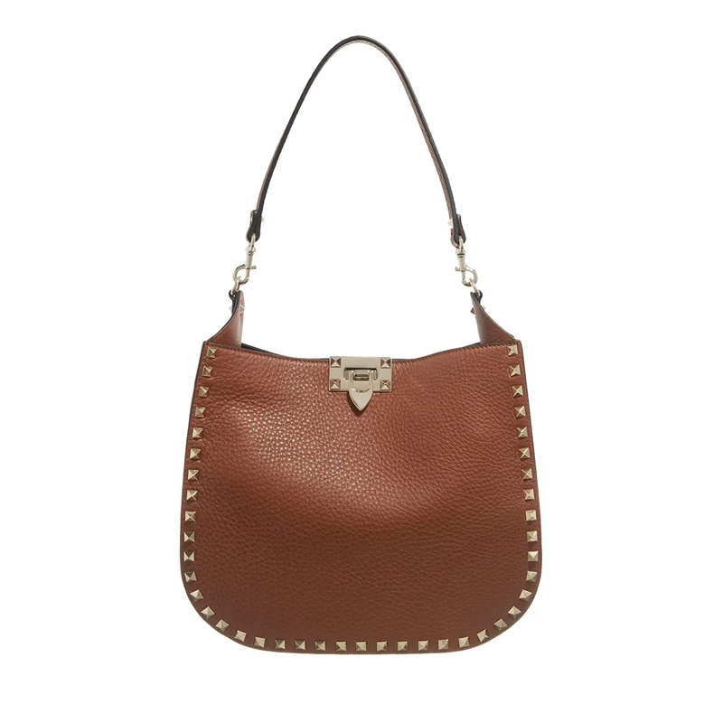 Valentino Garavani Hobo Bag Hobo Bag Rockstud Selleria / Multicolor Beige