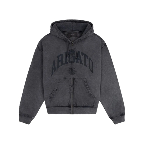 Axel Arigato Black Organic Cotton Sweater Grey Hoodie