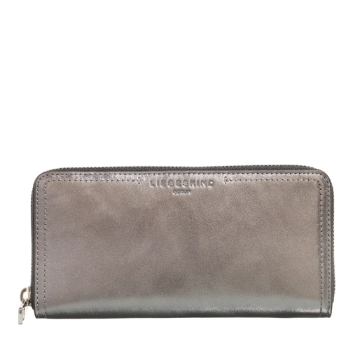 Liebeskind Berlin Zip-Around Wallet Chudy Silver Stone Silver Stone