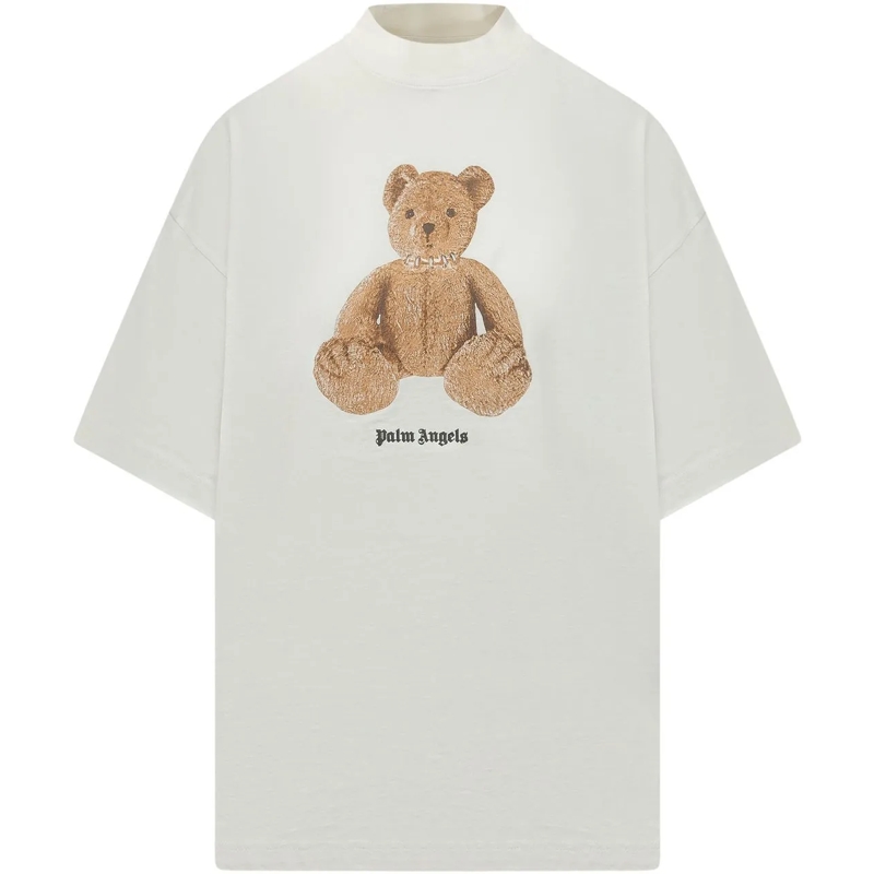 Palm Angels T-Shirt T-shirt Bear Loose weiß