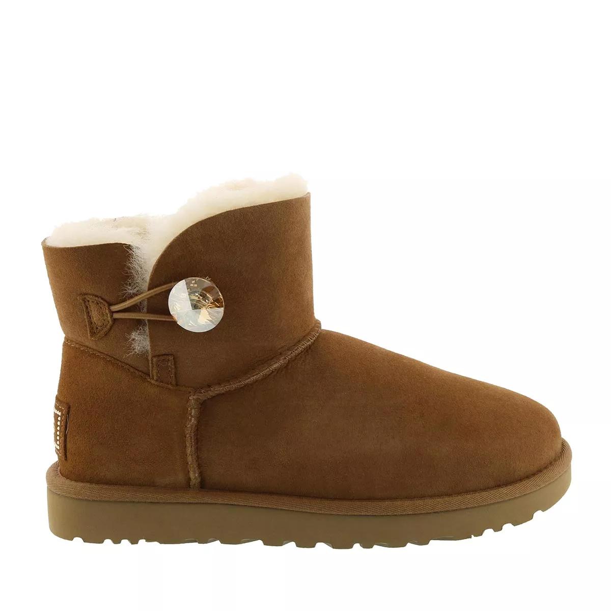 Ugg mini shop bailey button chestnut