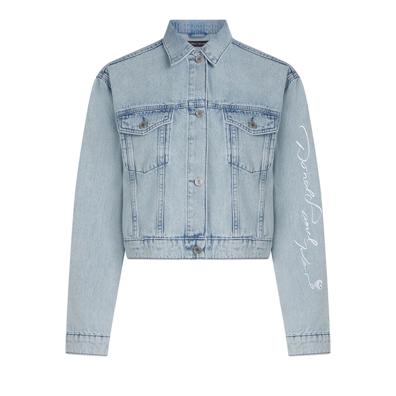 Karl Lagerfeld Daunenjacke DISNEY X KL JEANSJACKE blau