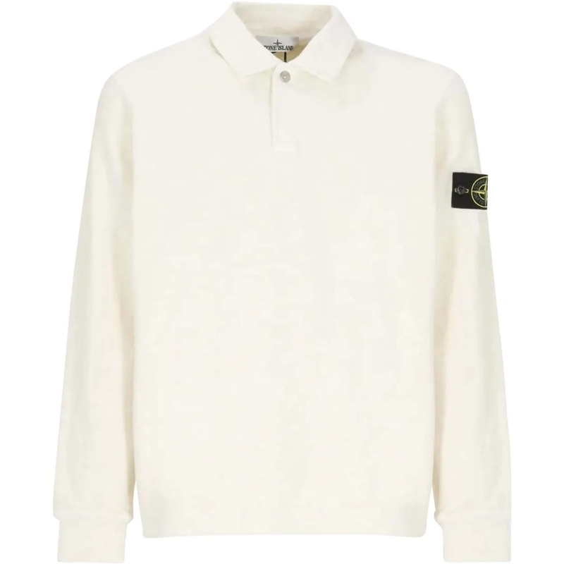 Stone Island Polohemd Long-Sleeve Polo Shirt Neutrals