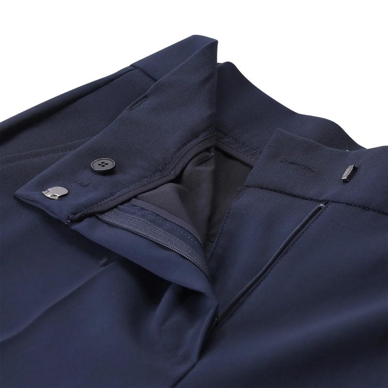 WEEKEND Max Mara Freizeithose Stoffhose Visivo blau(Image 3)
