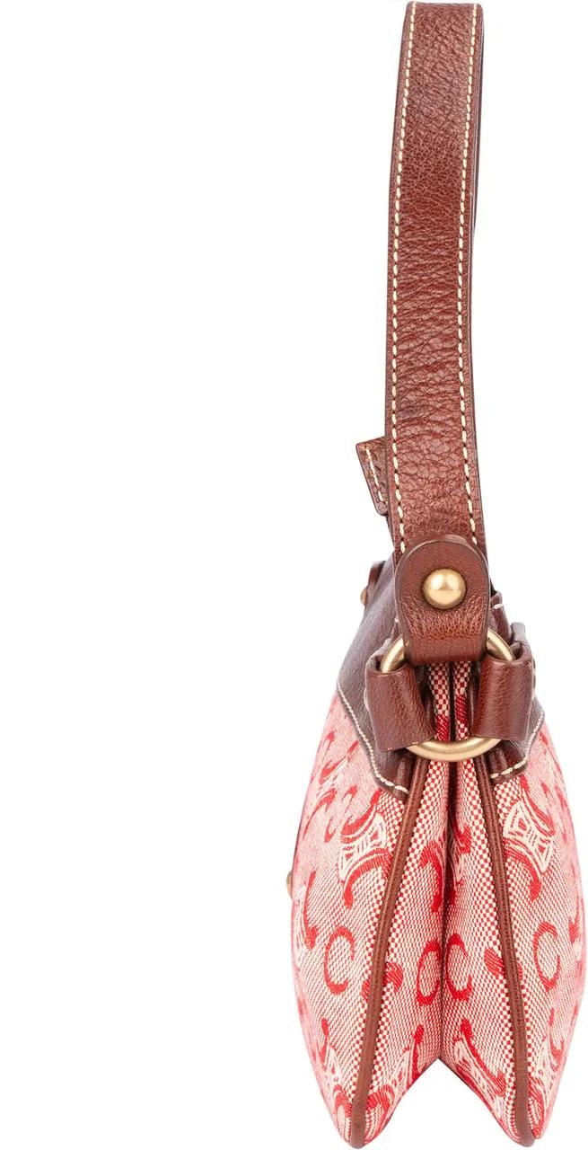 Thumbnail - Celine Crossbody Bags - Celine Maccadam Monogram Handbag - Gr. unisize - in Rot - für Damen
