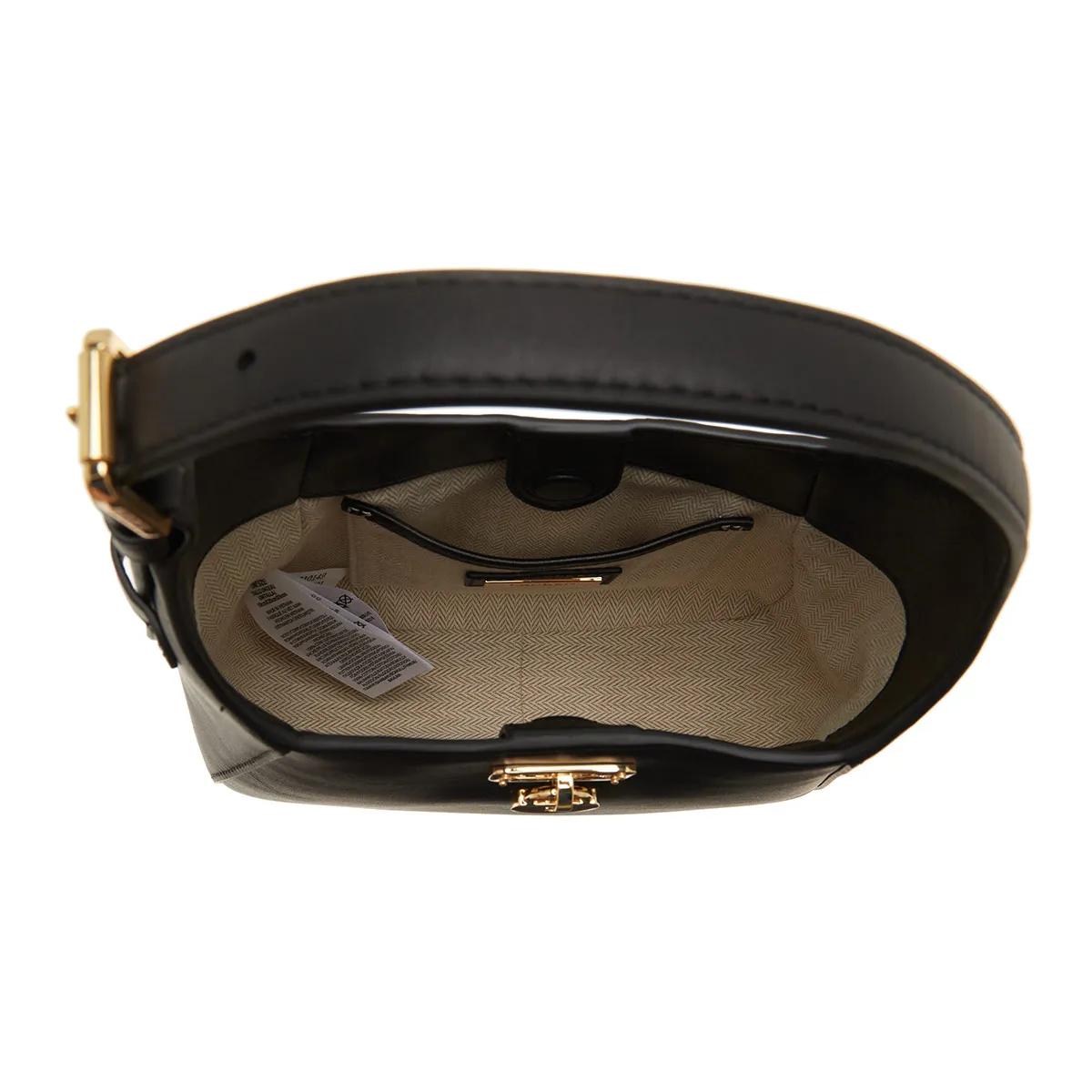 Lauren Ralph Lauren Hobo bags Tanner Sm Sh-Shoulder Bag-Small in zwart