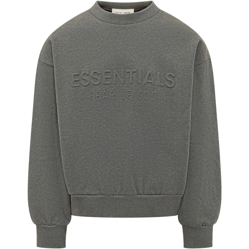 FEAR OF GOD  Felpa Girocollo dunkelgrau