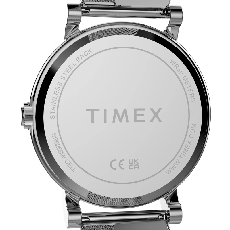 Timex Quarzuhr Quarz-Analoguhr Timex Originals silber(Image 4)