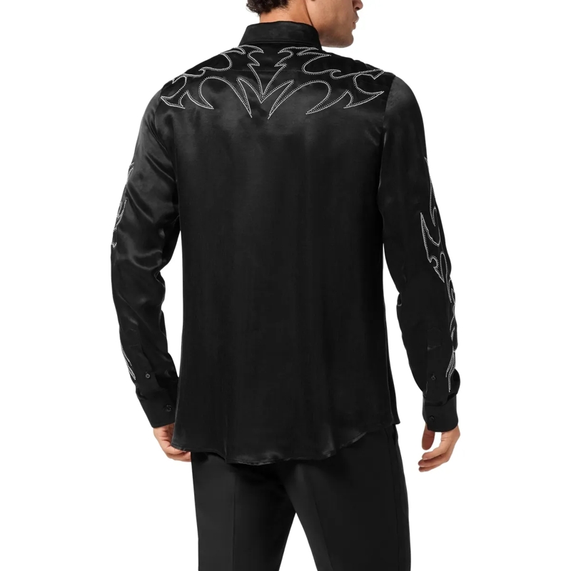 Philipp Plein Hemd Shirt Embellished schwarz(Image 2)