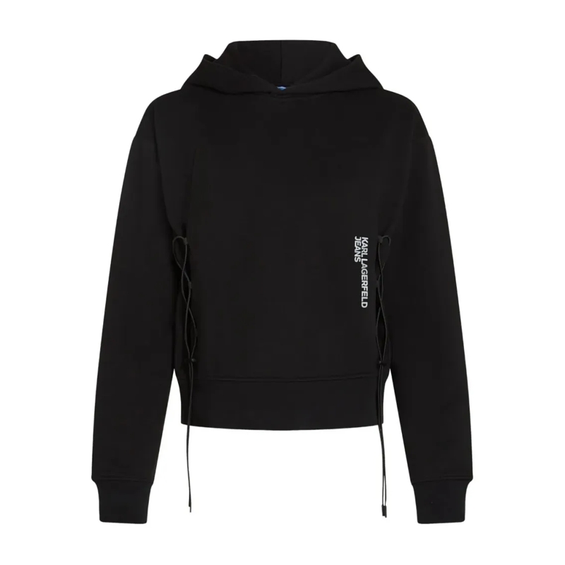 Karl Lagerfeld  Classic Cut Sweatshirt Black