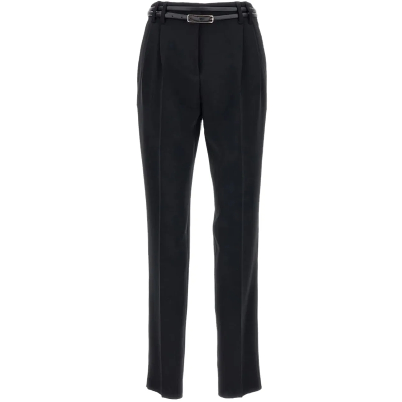 Max Mara  Trousers Black schwarz