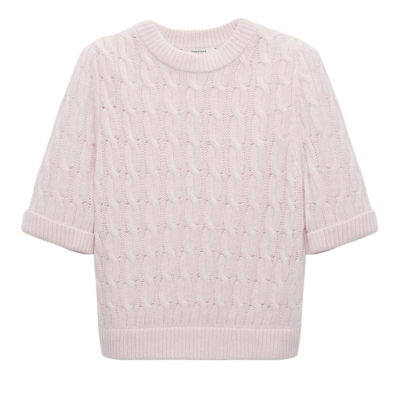 Dorothee Schumacher Pullover SHEER SOFTNESS pullover light rose