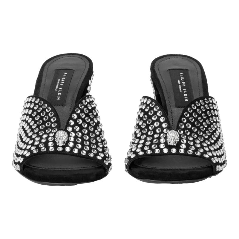 Philipp Plein Riemchensandalen Zeigen Sie Ihren Sinn für Mode mit diesen neuen Le schwarz(Image 2)