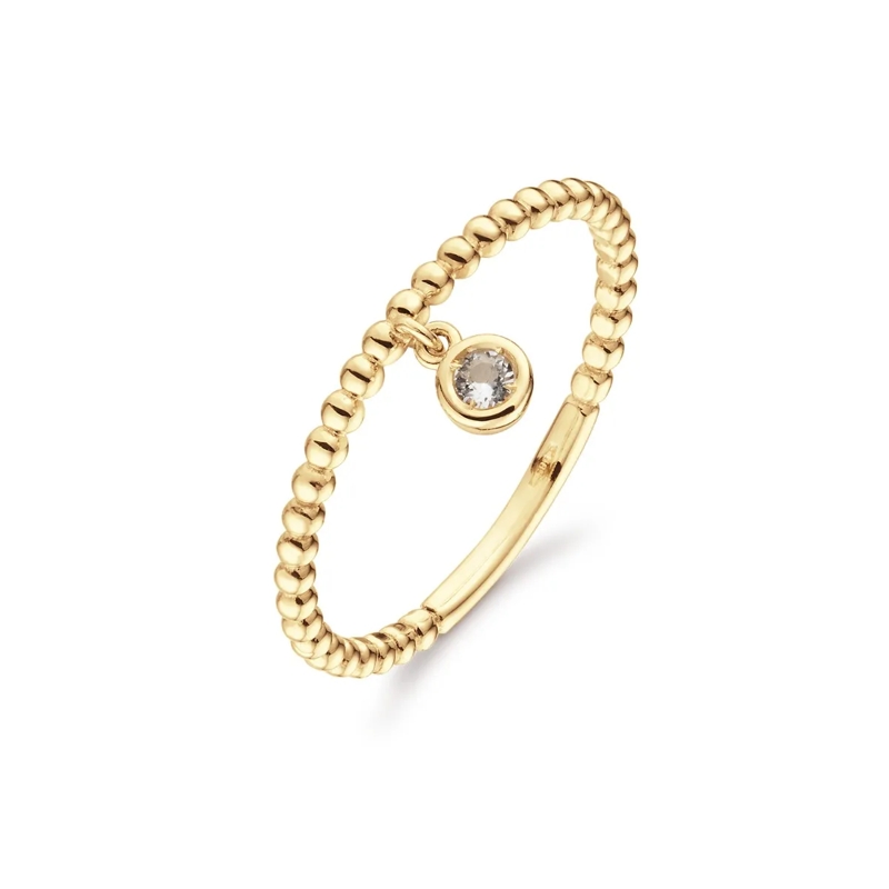 Jackie Gold Bague Ring Gold