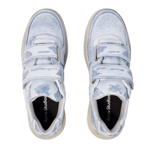 Acne Studios Low-Top Sneaker Perey Cities Leather Sneakers Blue (Image 6)