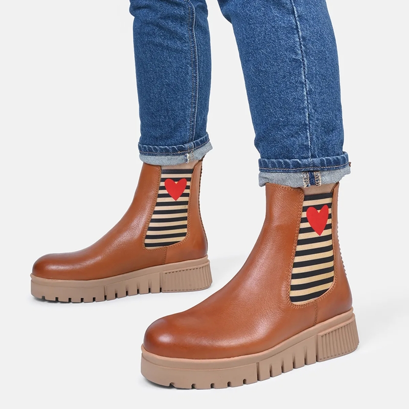 Crickit Chelsea Boots Chelsea Boot NAELLE cognac(Image 2)