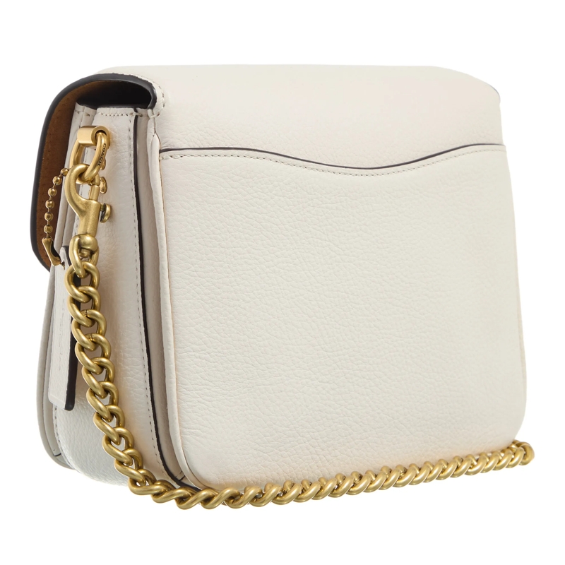 Coach Crossbody Bag Polished Pebbled Leather Cassie Crossbody 19 Chalk(Image 7)