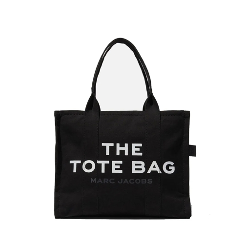 Marc Jacobs The Large Canvas Tote Bag Black Rymlig shoppingväska