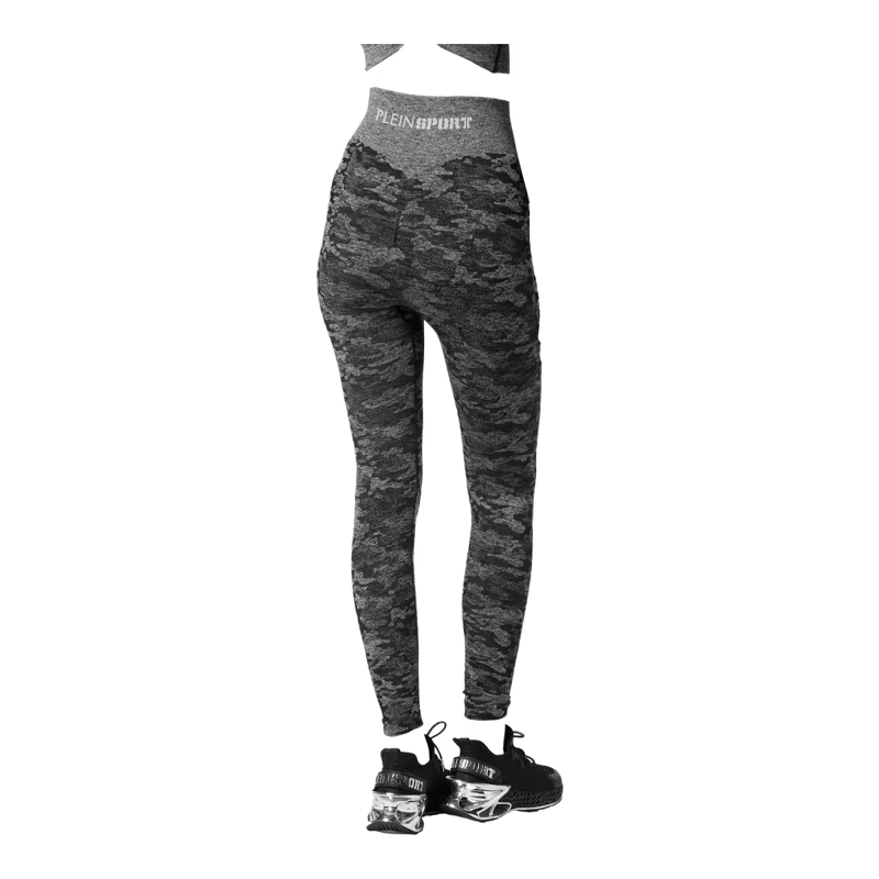 Plein Sport Leggings Leggings Camouflage schwarz(Image 2)