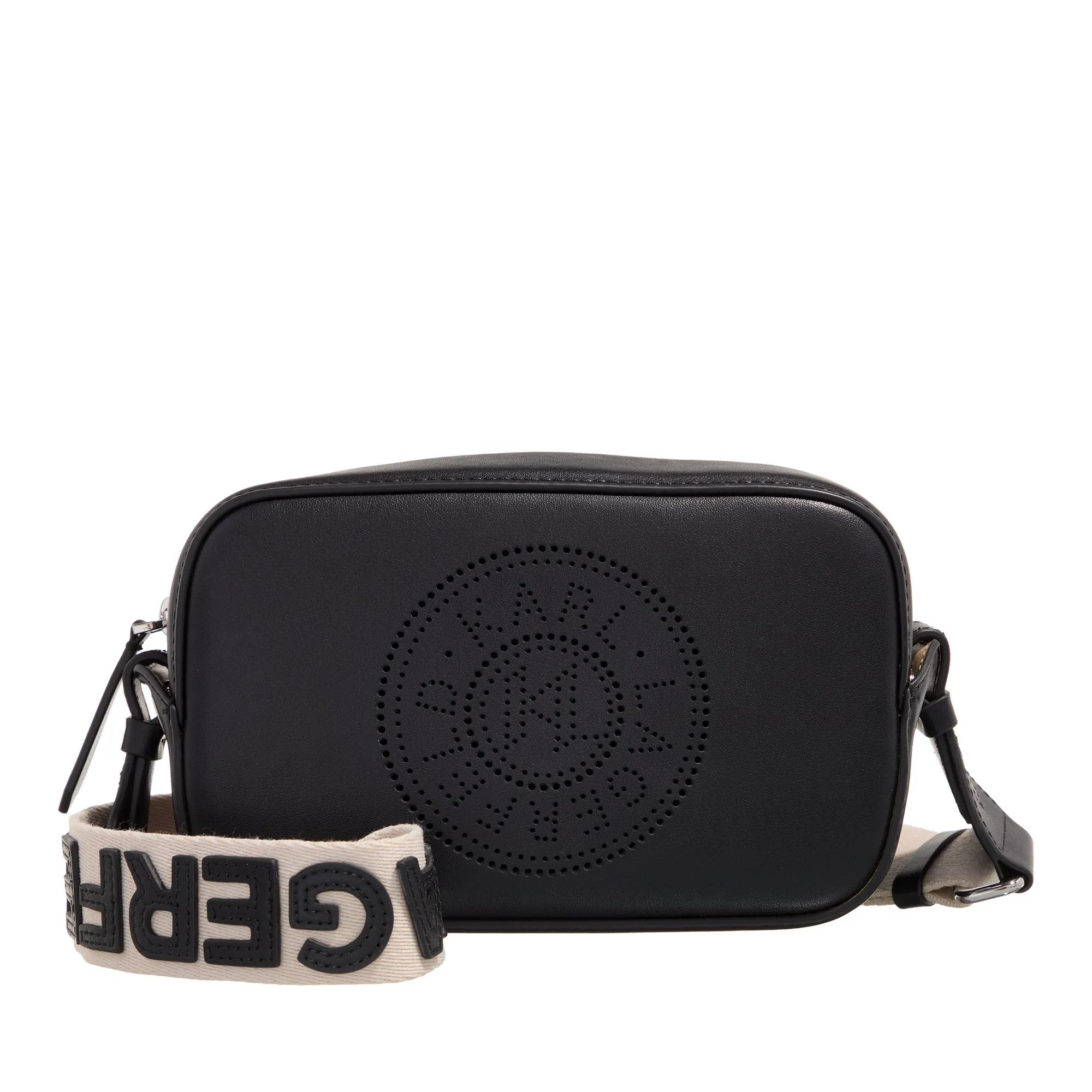 Karl Lagerfeld Crossbody Bags - K/Circle Camerabag Perforated - Gr. unisize - in Schwarz - für Damen