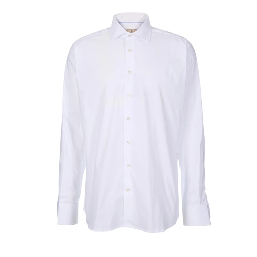 Hackett MAYF STRETCH POP BC 800WHITE Chemises