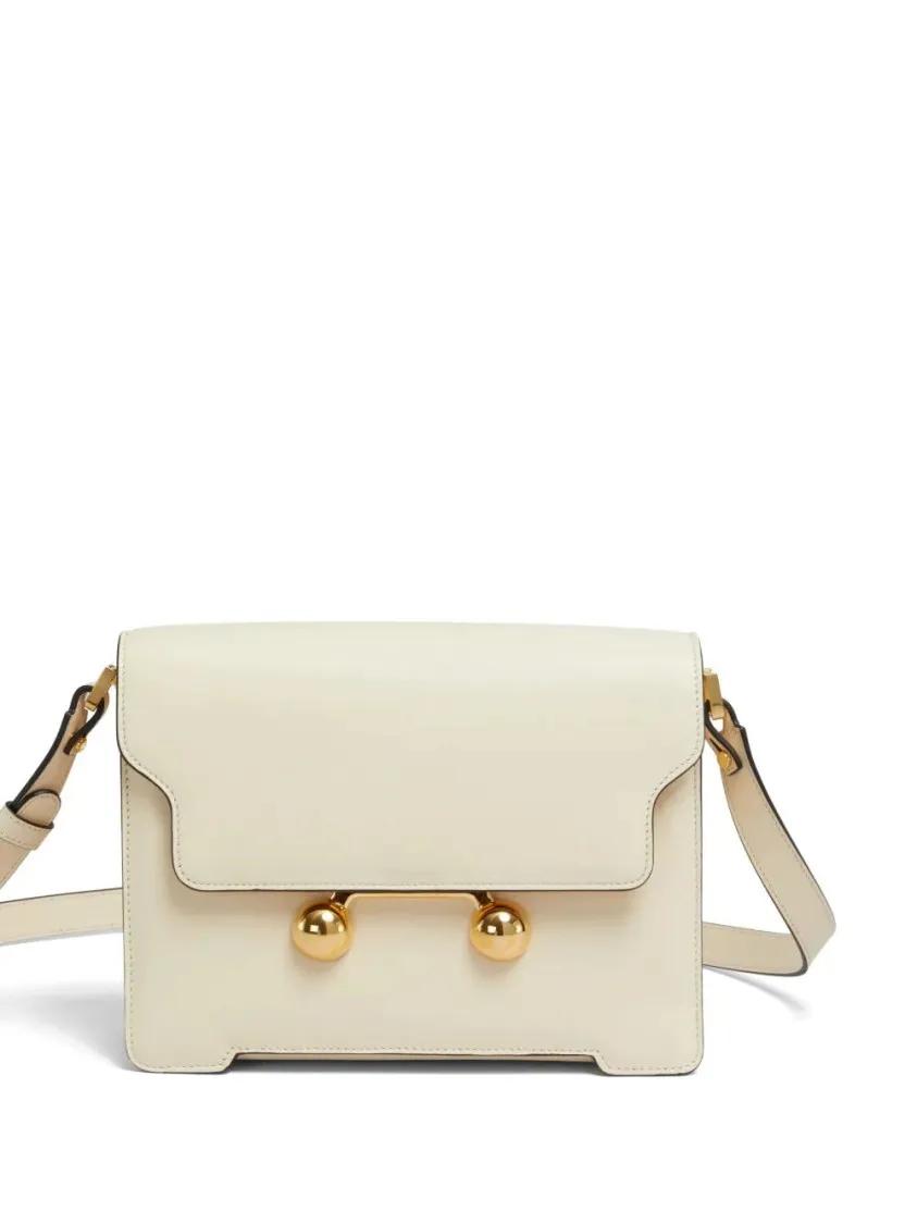 Marni Hobo bags Medium Trunkaroo Crossbody Bag in beige