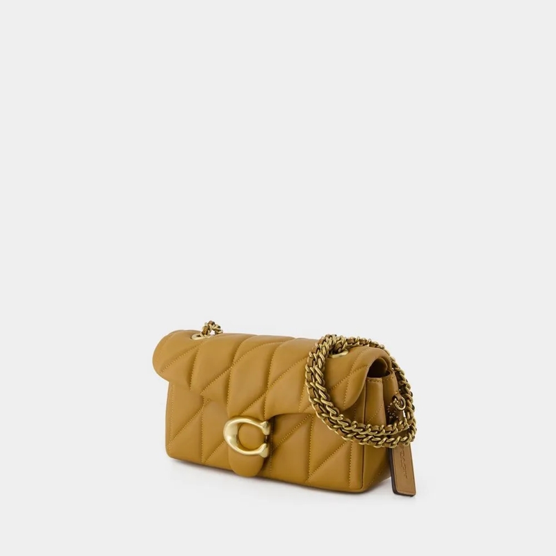 Coach Schoudertas Quilted Tabby Shoulder Bag 20 Honey Brown(Image 3)