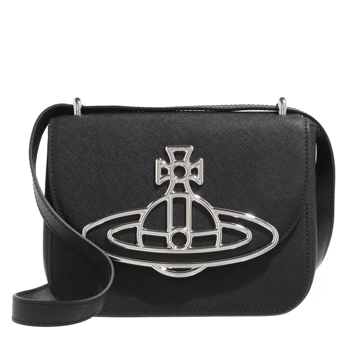 Vivienne Westwood Linda Crossbody Black Crossbodytas