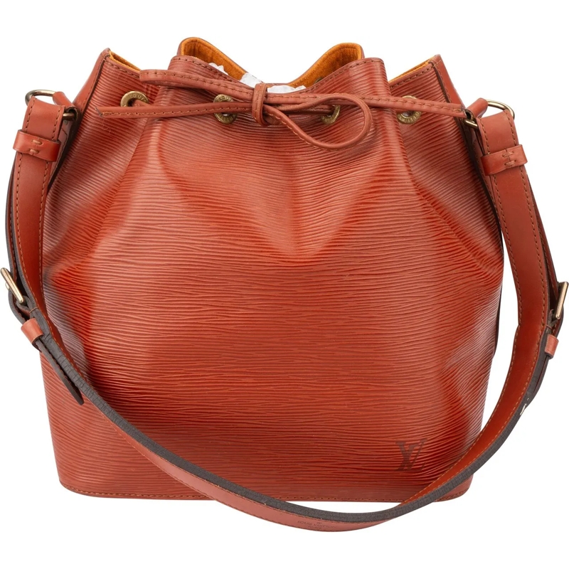 Louis Vuitton Tote Louis Vuitton Cognac Epi Leather Sac Noe Petit Sho braun